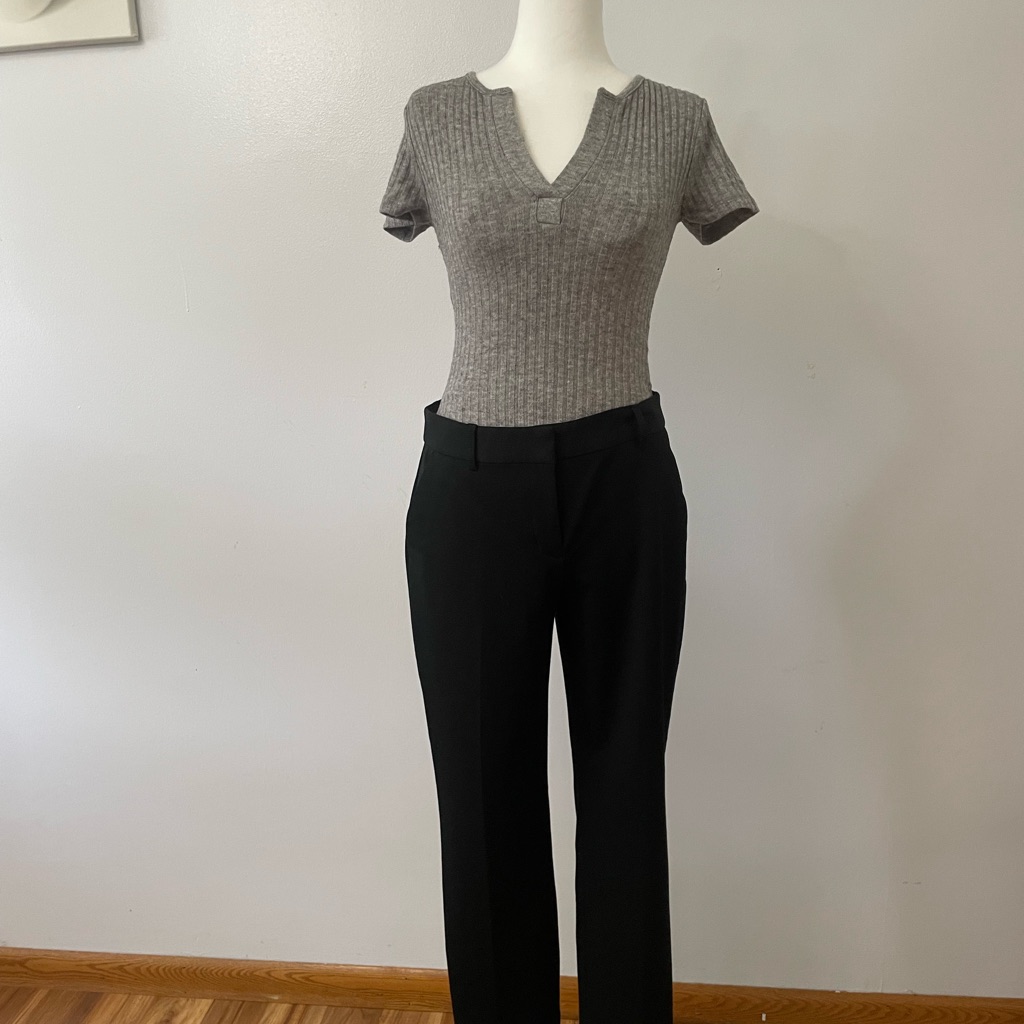 Women Bodysuits And Dress Pants Set Outfits